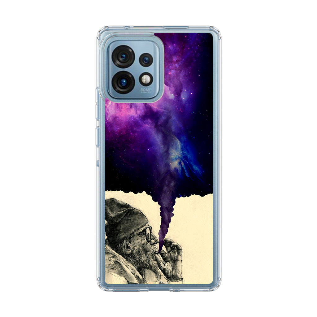 Smoking Galaxy Motorola Edge Plus 2023 Case