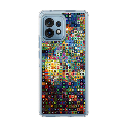 Starry Night Tiles Motorola Edge Plus 2023 Case