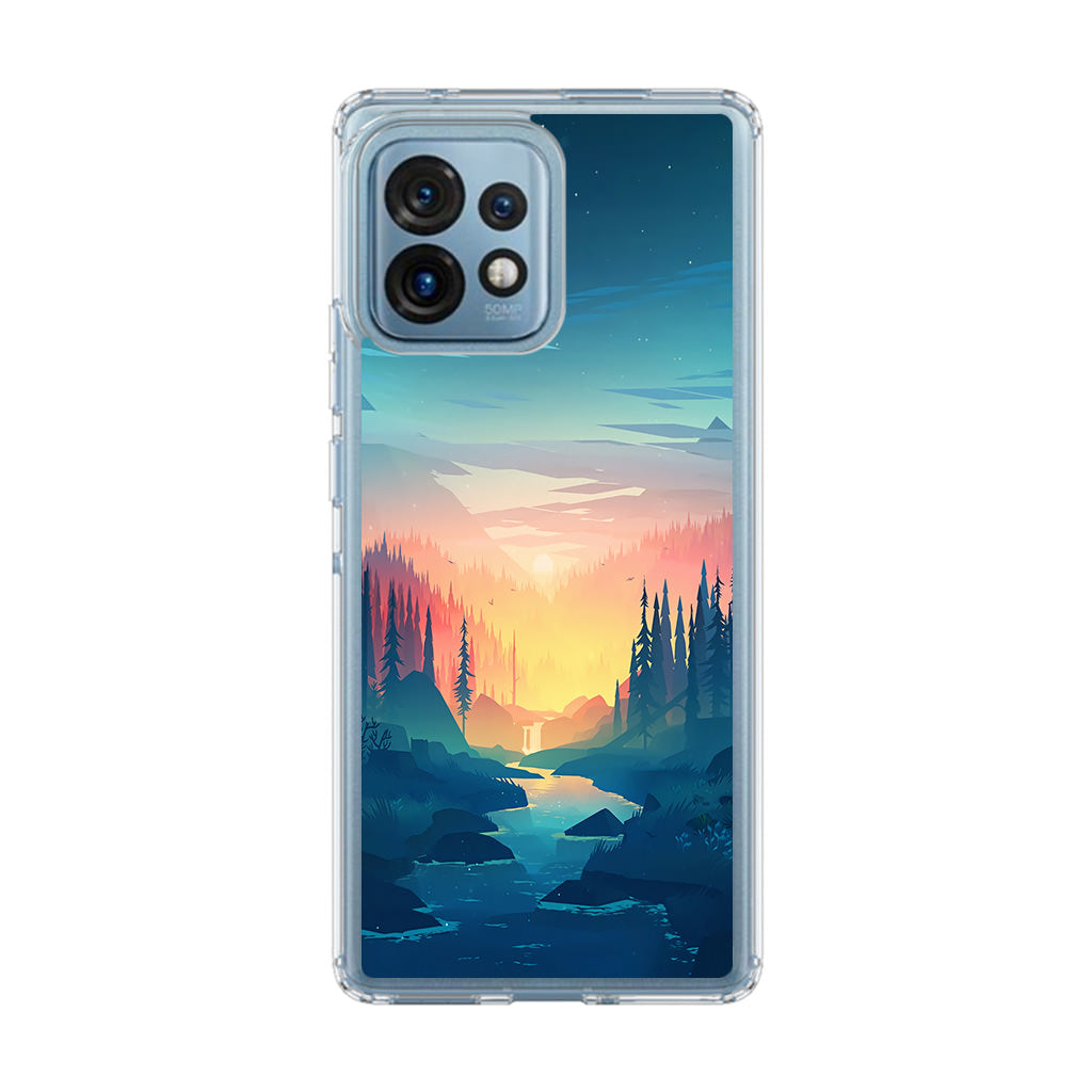 Sunset at The River Motorola Edge Plus 2023 Case