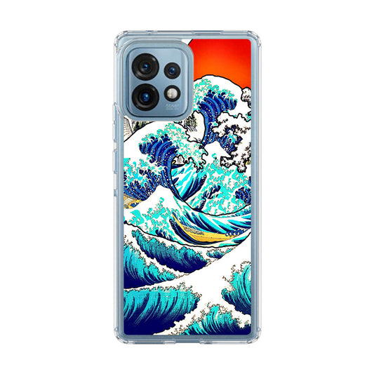 The Great Wave off Kanagawa Motorola Edge Plus 2023 Case