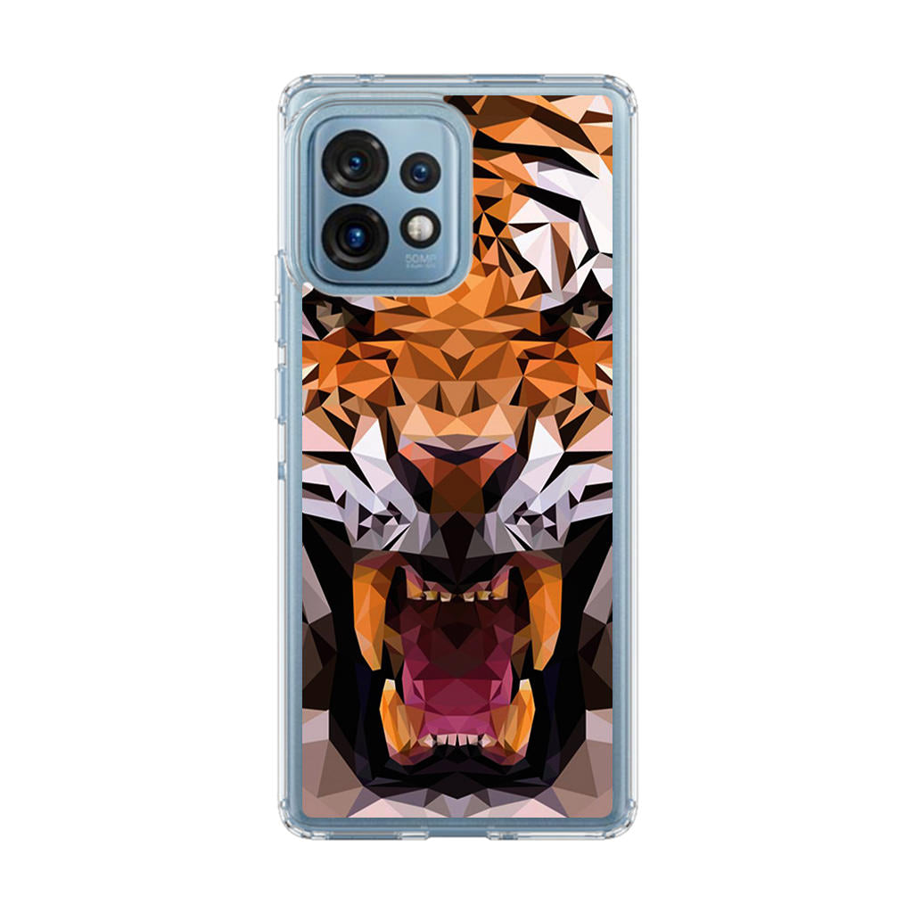 Tiger Polygon Motorola Edge Plus 2023 Case