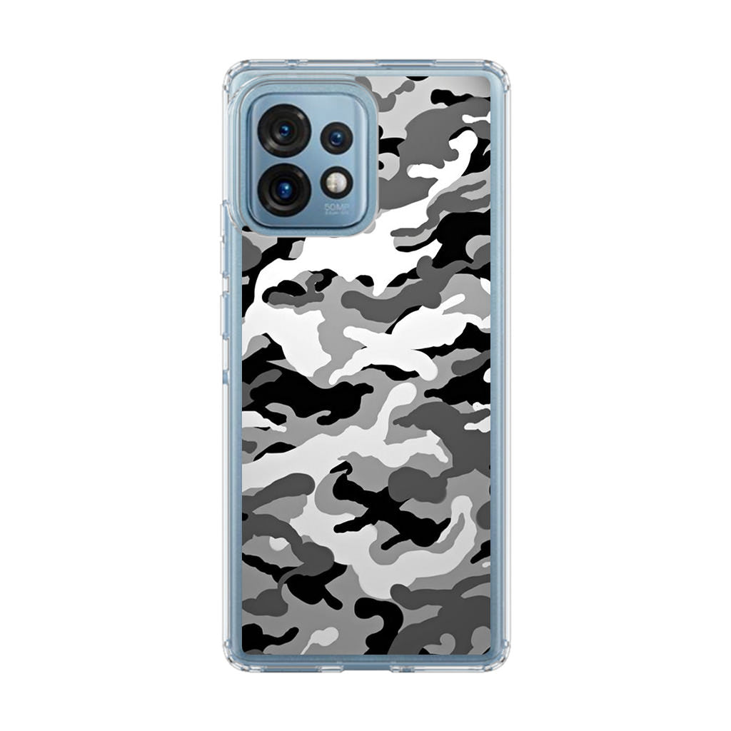 Winter Army Camo Motorola Edge Plus 2023 Case