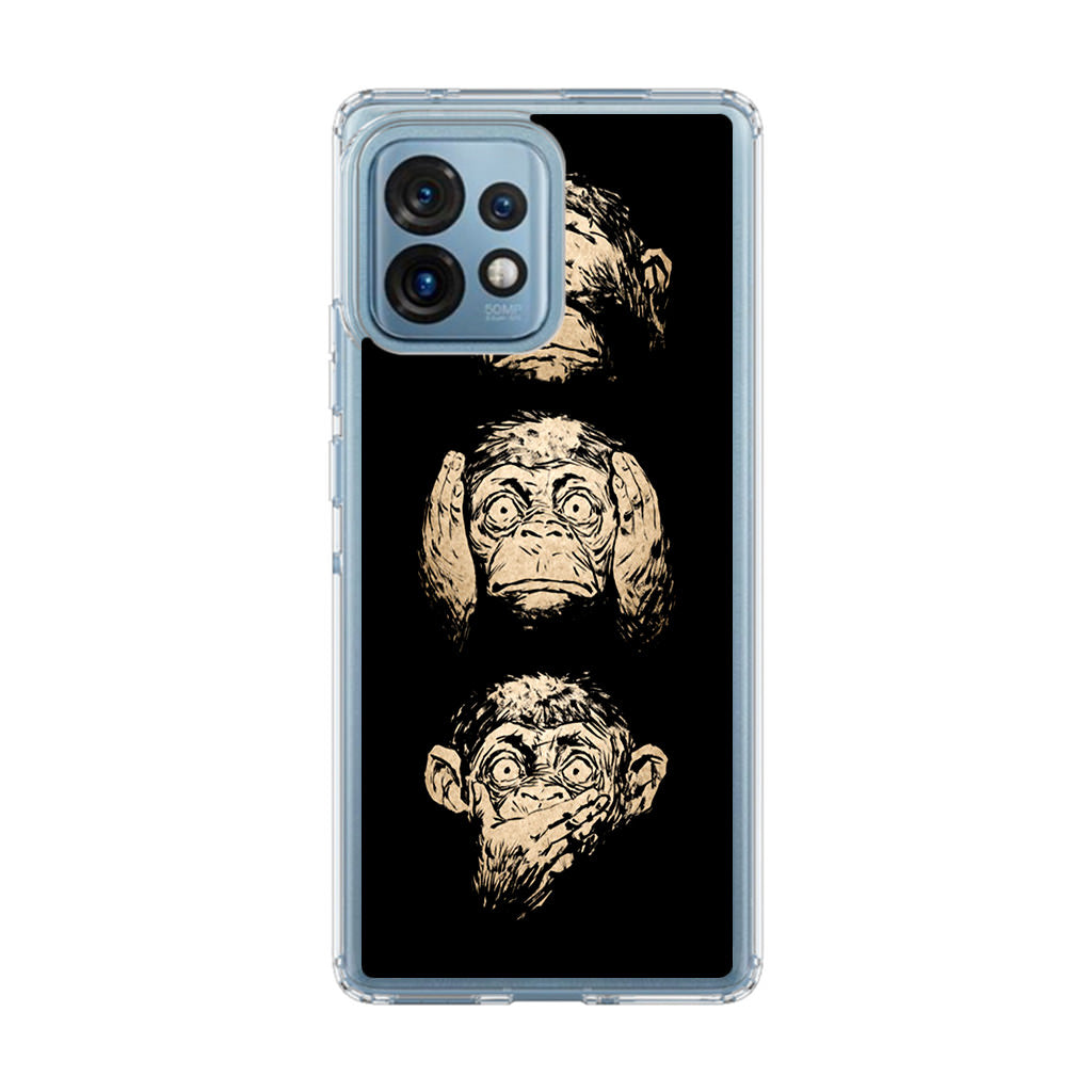 3 Wise Monkey Motorola Edge Plus 2023 Case