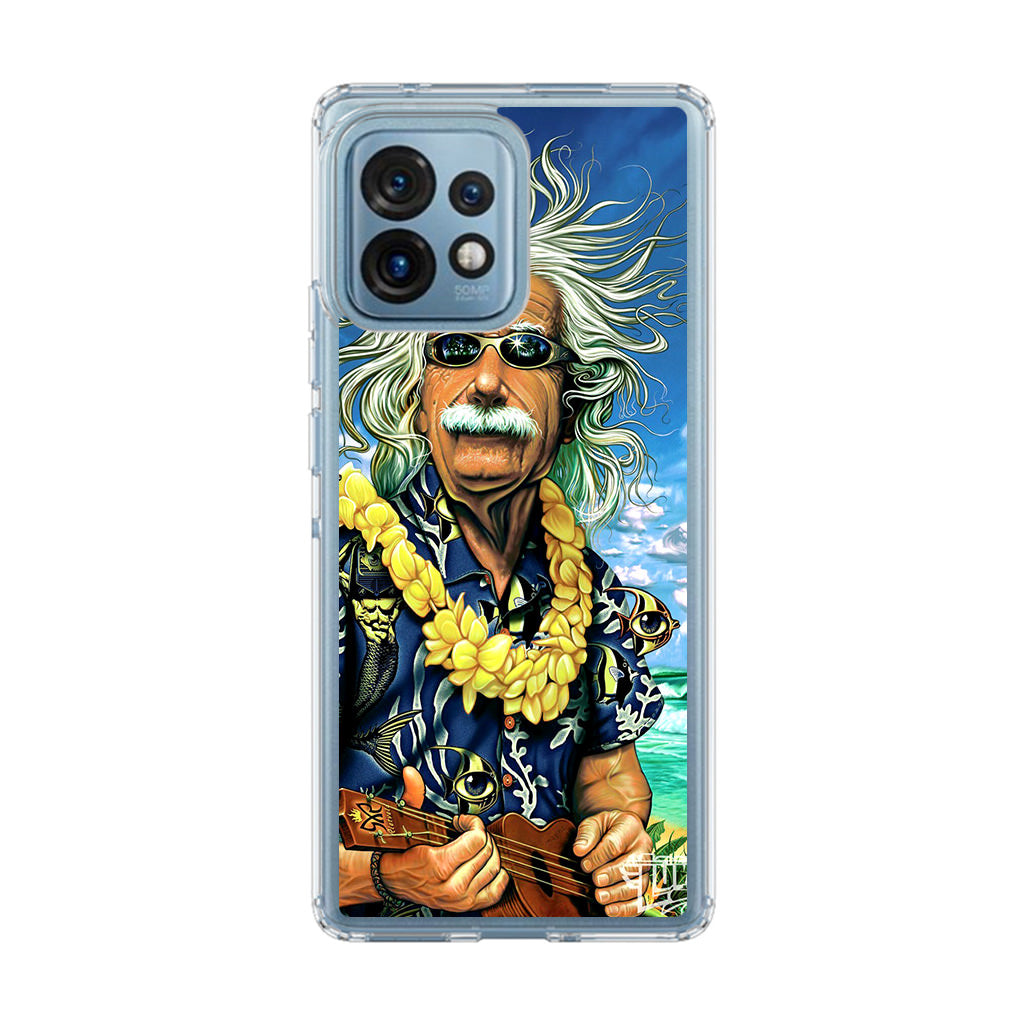 Albert Enstein On Vacation Motorola Edge Plus 2023 Case