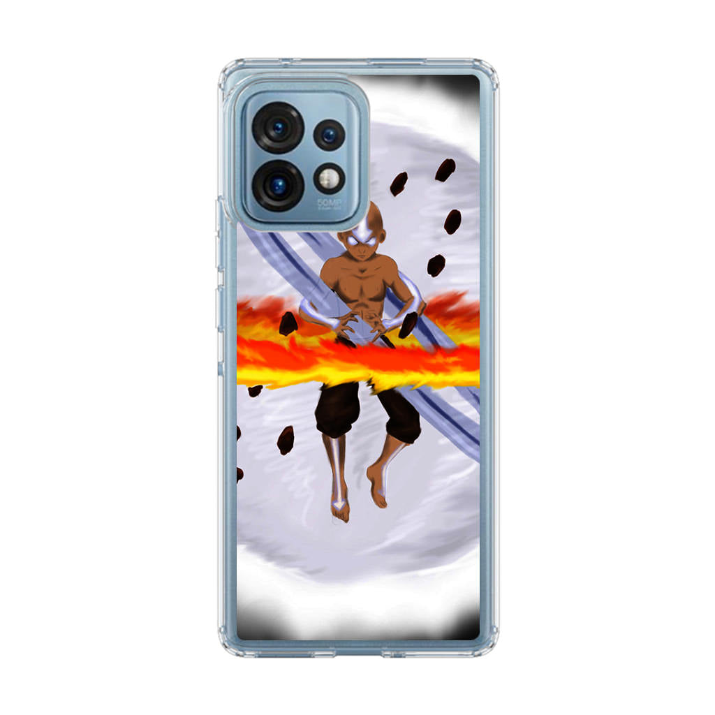 Avatar Aang Controls Four Elements Motorola Edge Plus 2023 Case