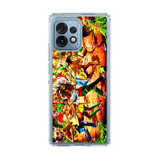 Bob Marley Reggae Motorola Edge Plus 2023 Case