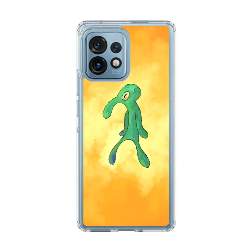 Bold and Brash Squidward Painting Motorola Edge Plus 2023 Case