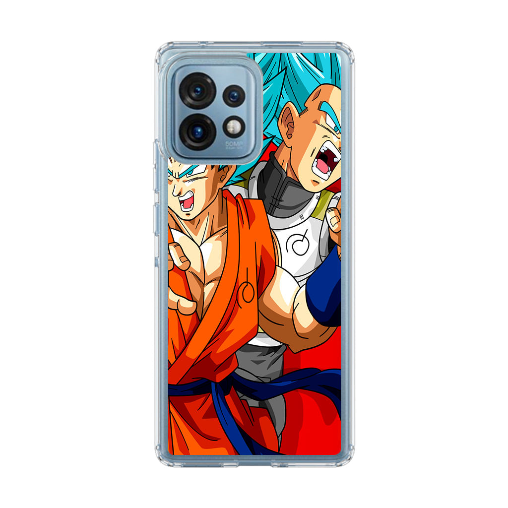 Dragon Ball Super SSGSS Goku And Vegeta Motorola Edge Plus 2023 Case