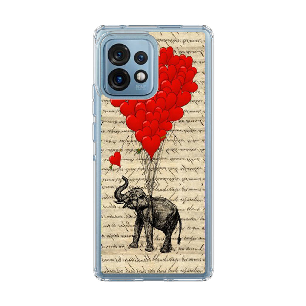 Elephant And Heart Motorola Edge Plus 2023 Case