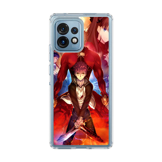 Fate/Stay Night Unlimited Blade Works Motorola Edge Plus 2023 Case