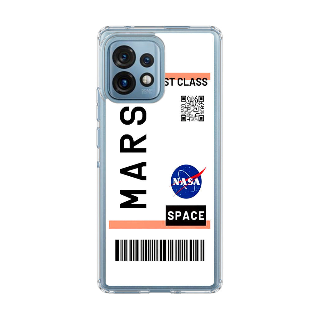 First Class Ticket To Mars Motorola Edge Plus 2023 Case