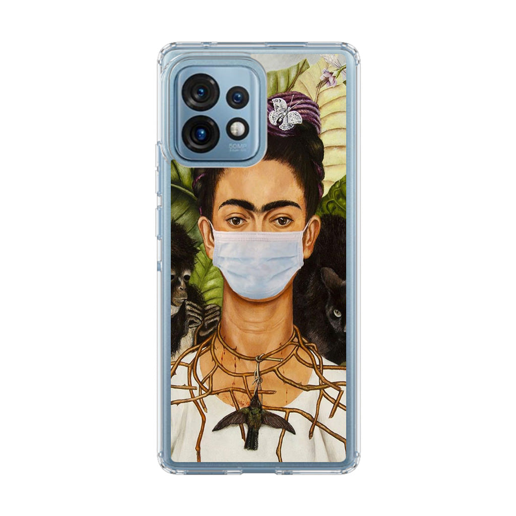 Frida Kahlo Wear Mask Motorola Edge Plus 2023 Case