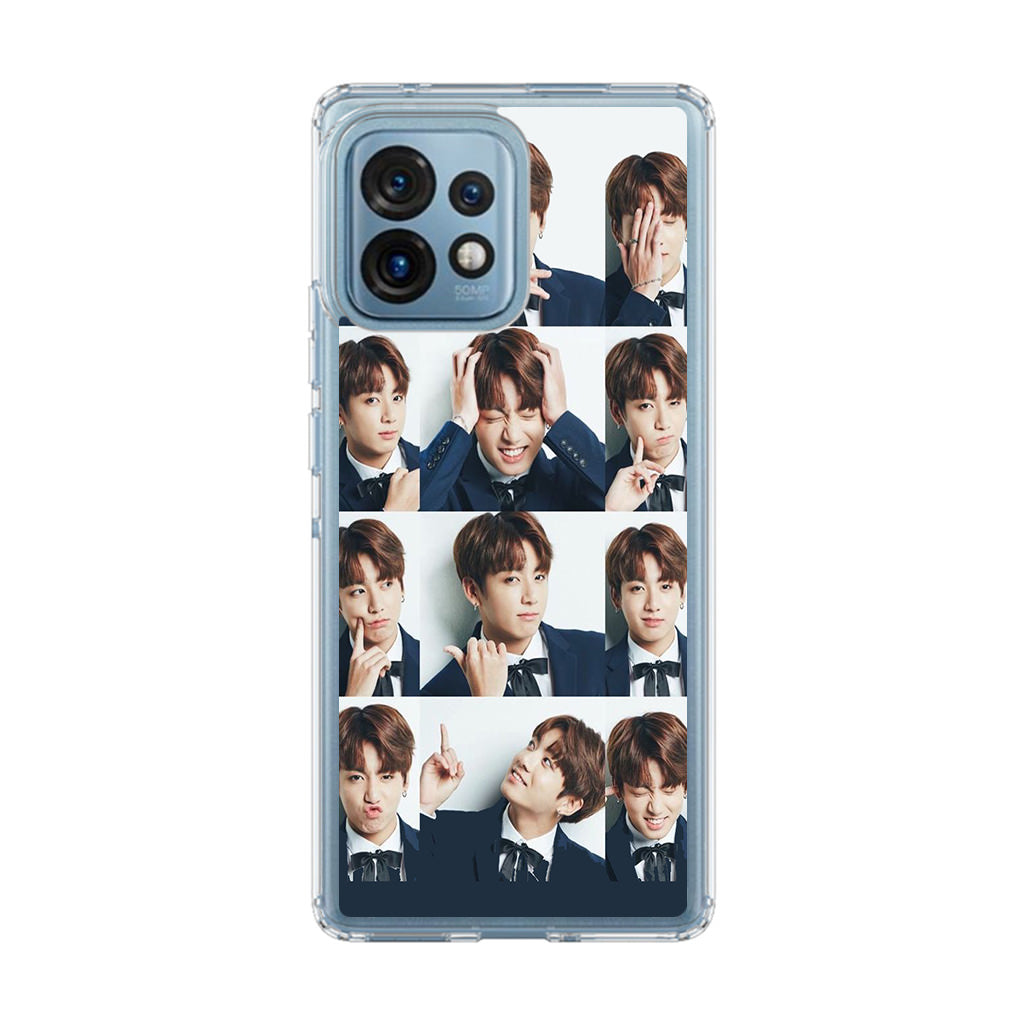 Jungkook Collage Motorola Edge Plus 2023 Case