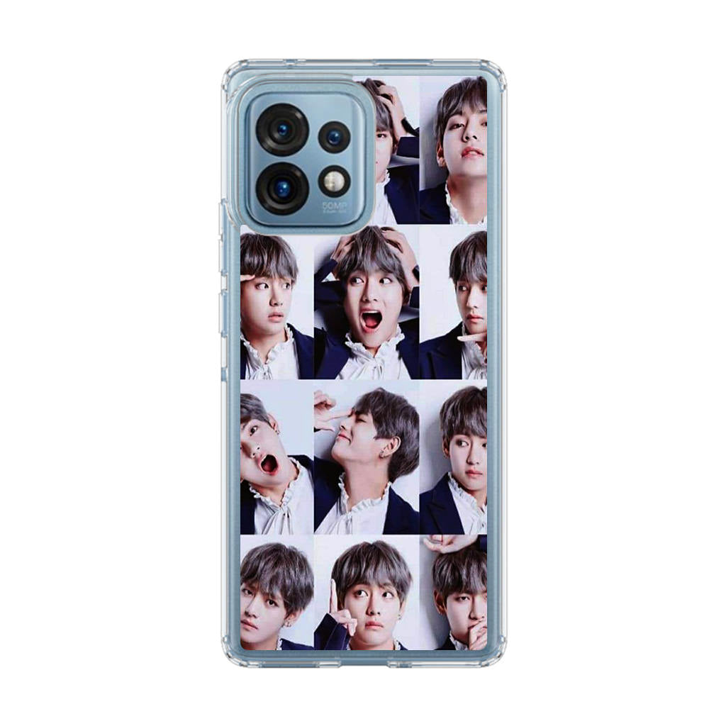 Kim Tae-hyung Collage Motorola Edge Plus 2023 Case