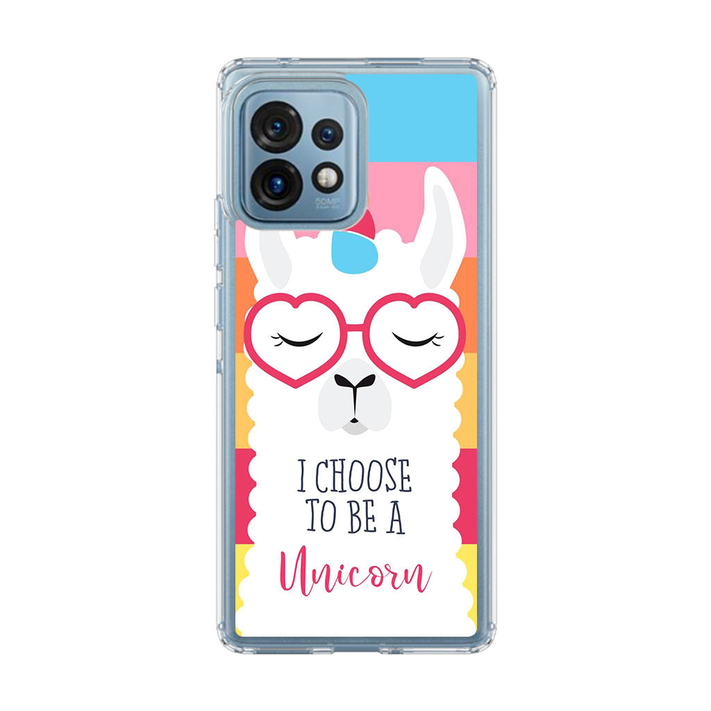 Llama Unicorn Motorola Edge Plus 2023 Case