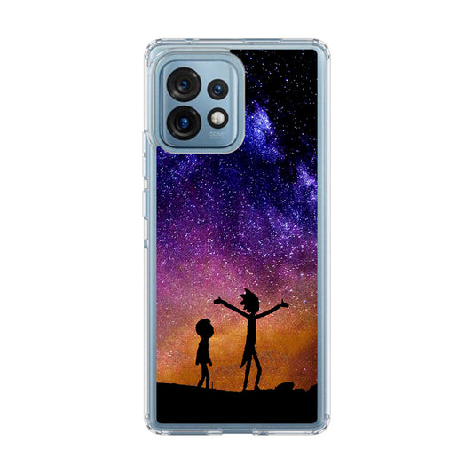 Morty Space Nebula Motorola Edge Plus 2023 Case