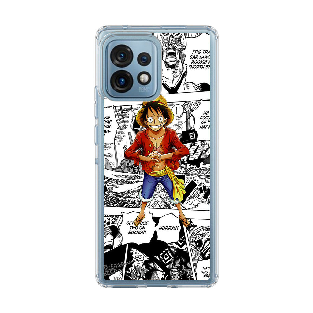 One Piece Luffy Comics Motorola Edge Plus 2023 Case