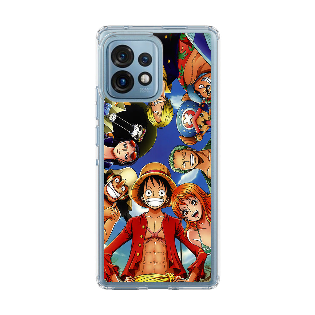 One Piece Luffy Crew Motorola Edge Plus 2023 Case