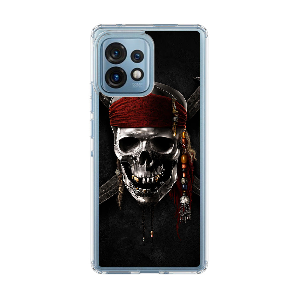 Pirates Of Carribean Skull Motorola Edge Plus 2023 Case