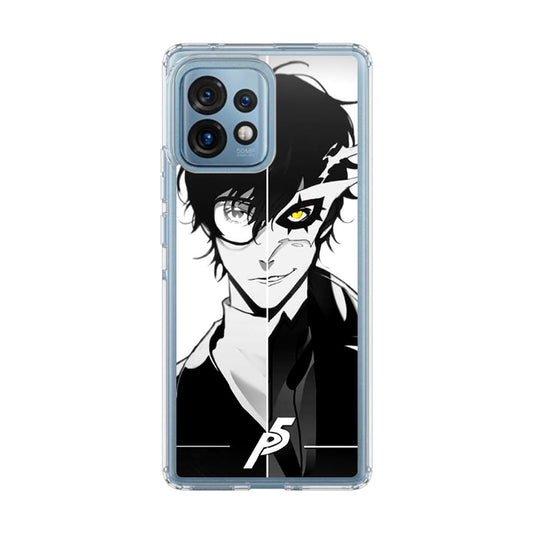 Protagonist Transform Black White Motorola Edge Plus 2023 Case