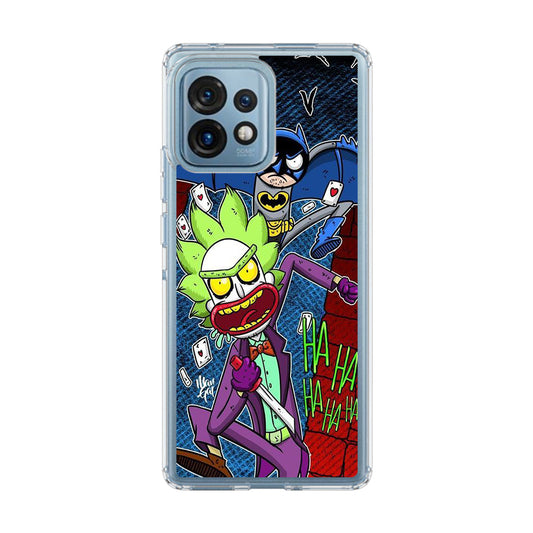 Rick And Morty Bat And Joker Clown Motorola Edge Plus 2023 Case