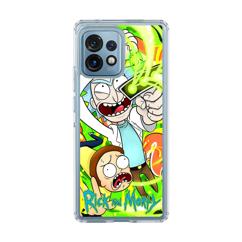 Rick And Morty Shoot Portal Gun Motorola Edge Plus 2023 Case