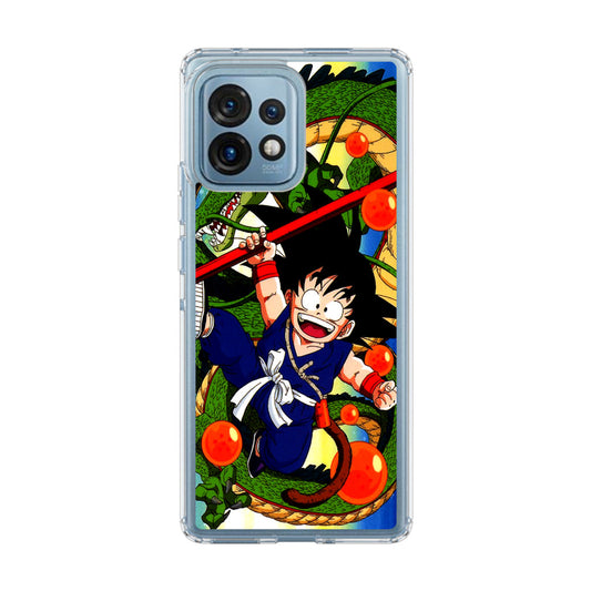 Shenlong And Little Goku Dragon Ball Motorola Edge Plus 2023 Case