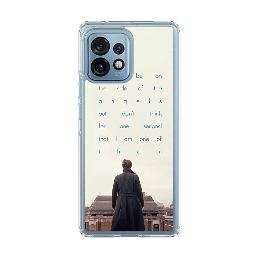 Sherlock Holmes Quote Motorola Edge Plus 2023 Case