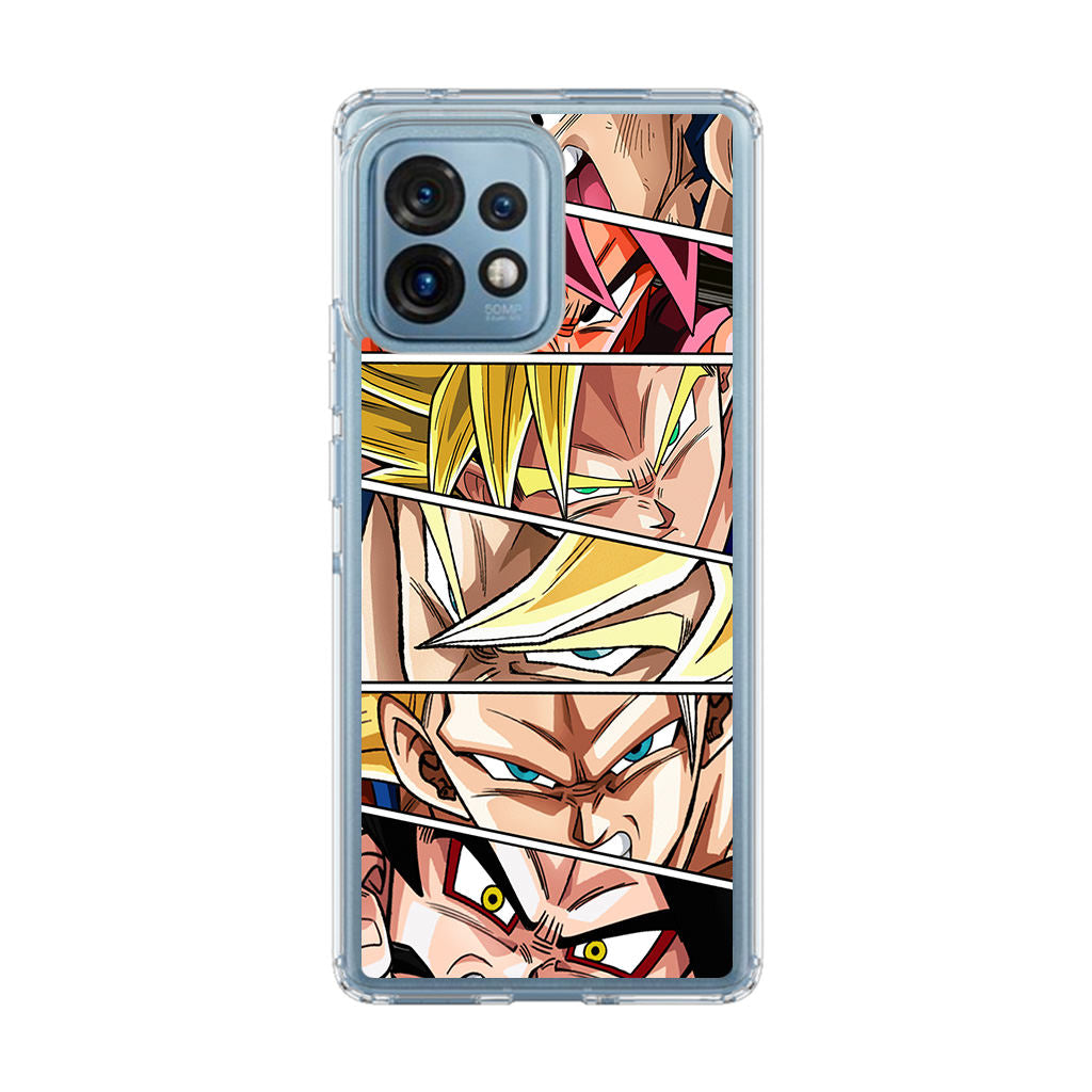 Son Goku Forms Motorola Edge Plus 2023 Case