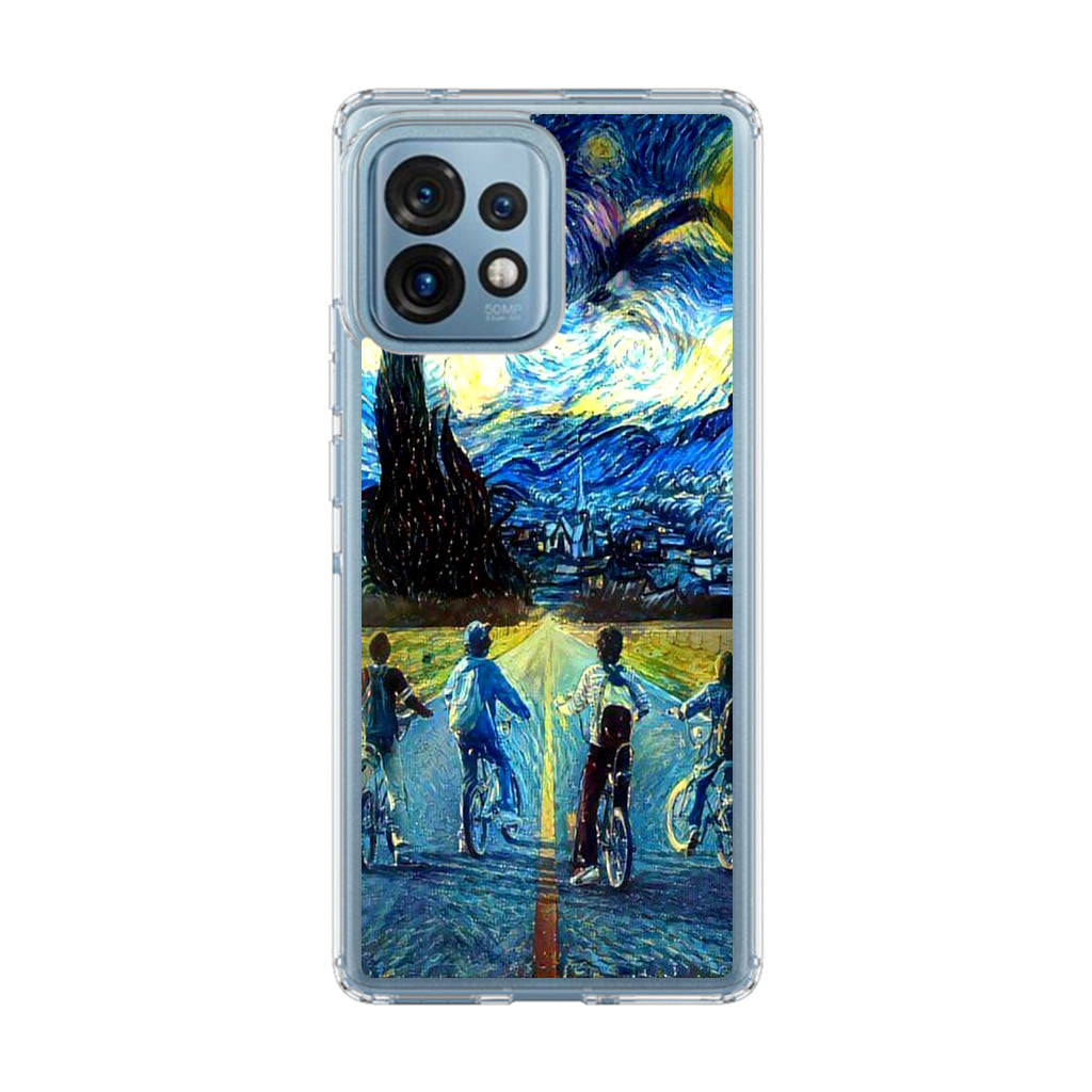 Stranger At Starry Night Motorola Edge Plus 2023 Case