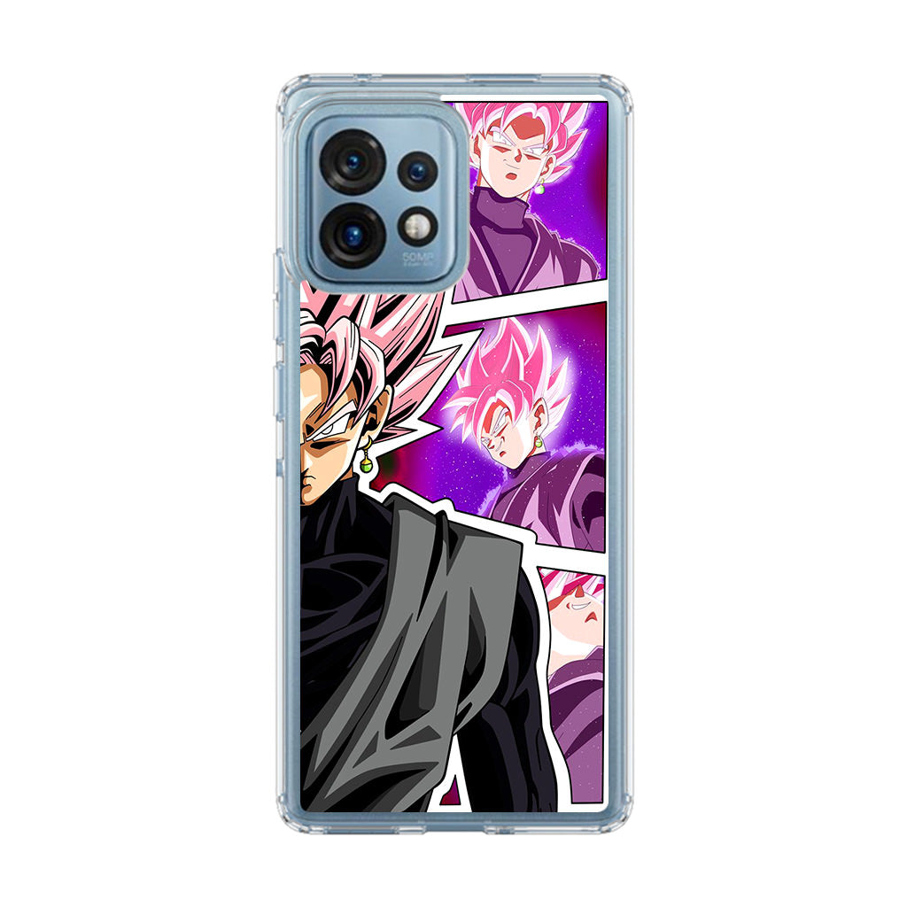 Super Goku Black Rose Collage Motorola Edge Plus 2023 Case