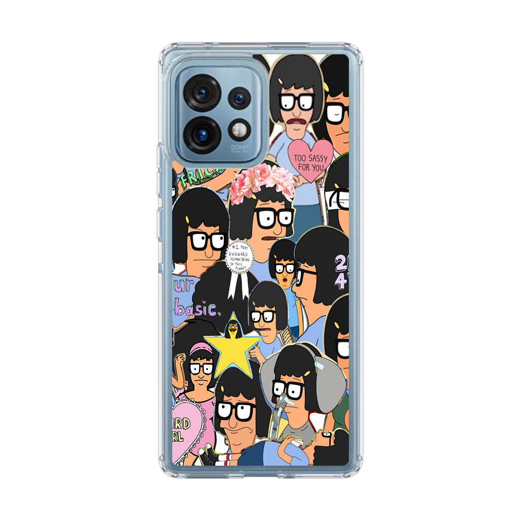 Tina Belcher Collage Motorola Edge Plus 2023 Case