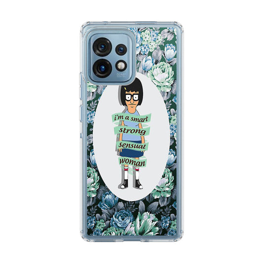 Tina Belcher Flower Woman Quotes Motorola Edge Plus 2023 Case