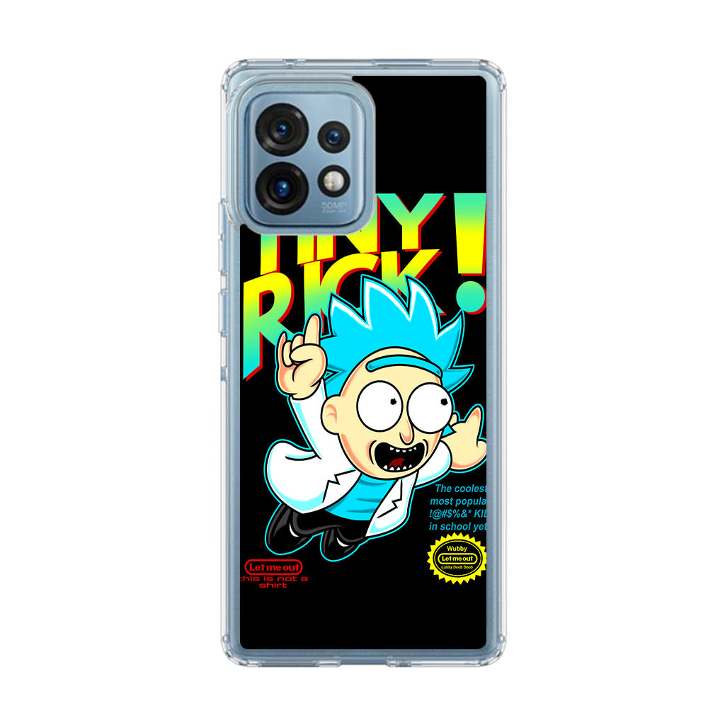 Tiny Rick Let Me Out Motorola Edge Plus 2023 Case