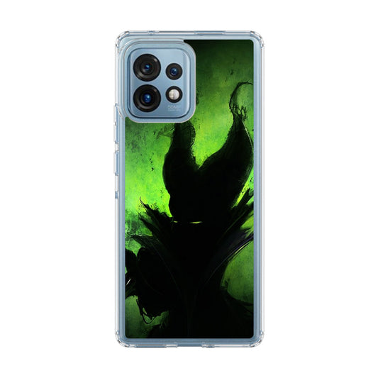 Villains Maleficent Silhouette Motorola Edge Plus 2023 Case