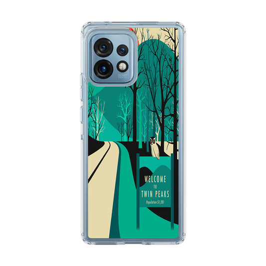 Welcome To Twin Peaks Motorola Edge Plus 2023 Case