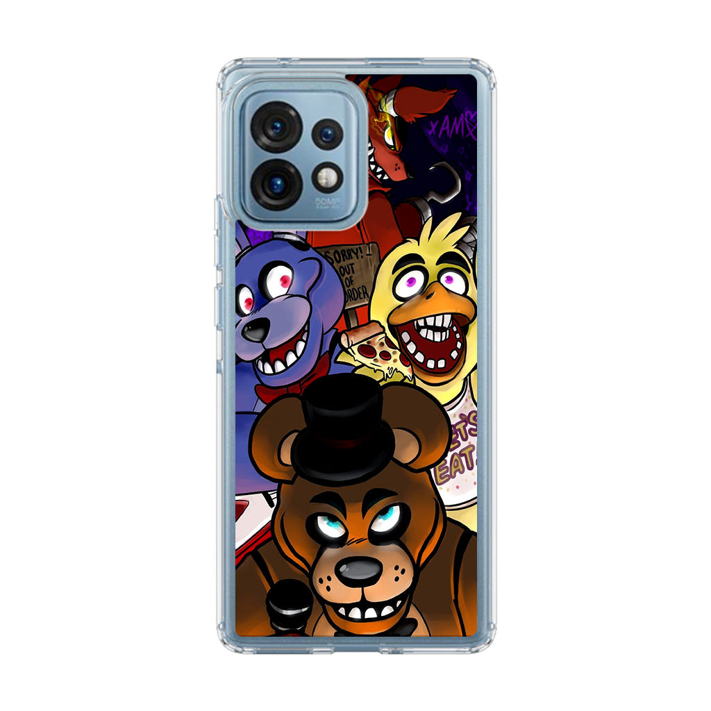 Five Nights at Freddy's Characters Motorola Edge Plus 2023 Case