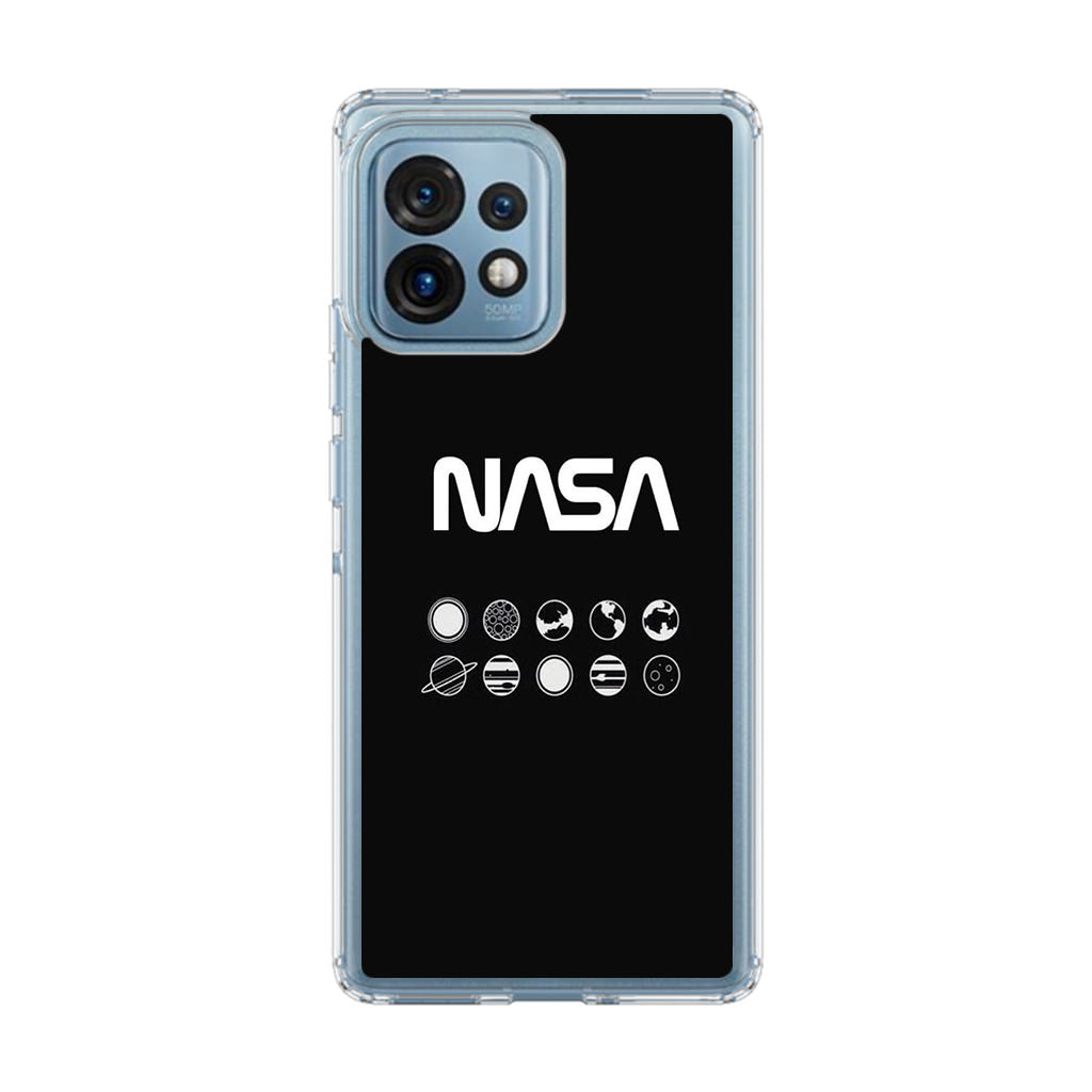 NASA Minimalist Motorola Edge Plus 2023 Case