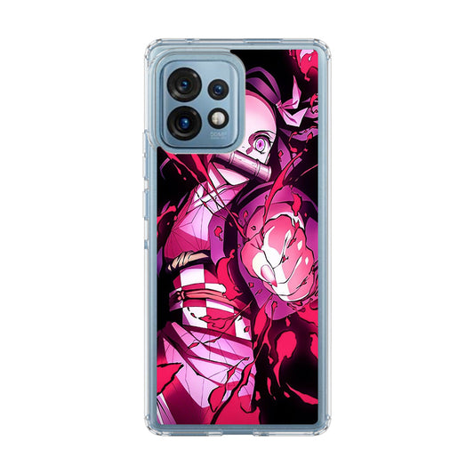 Nezuko Blood Demon Art Motorola Edge Plus 2023 Case