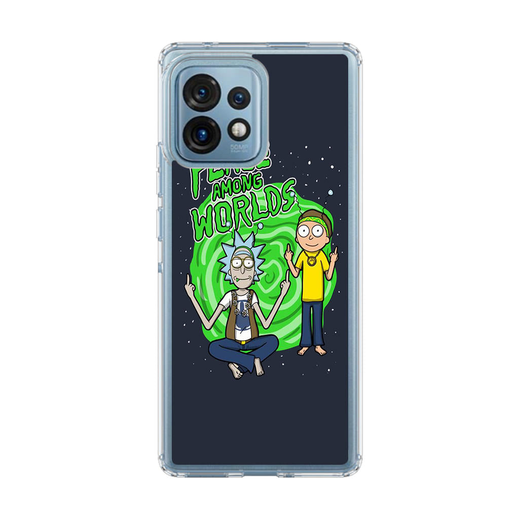 Rick And Morty Peace Among Worlds Motorola Edge Plus 2023 Case