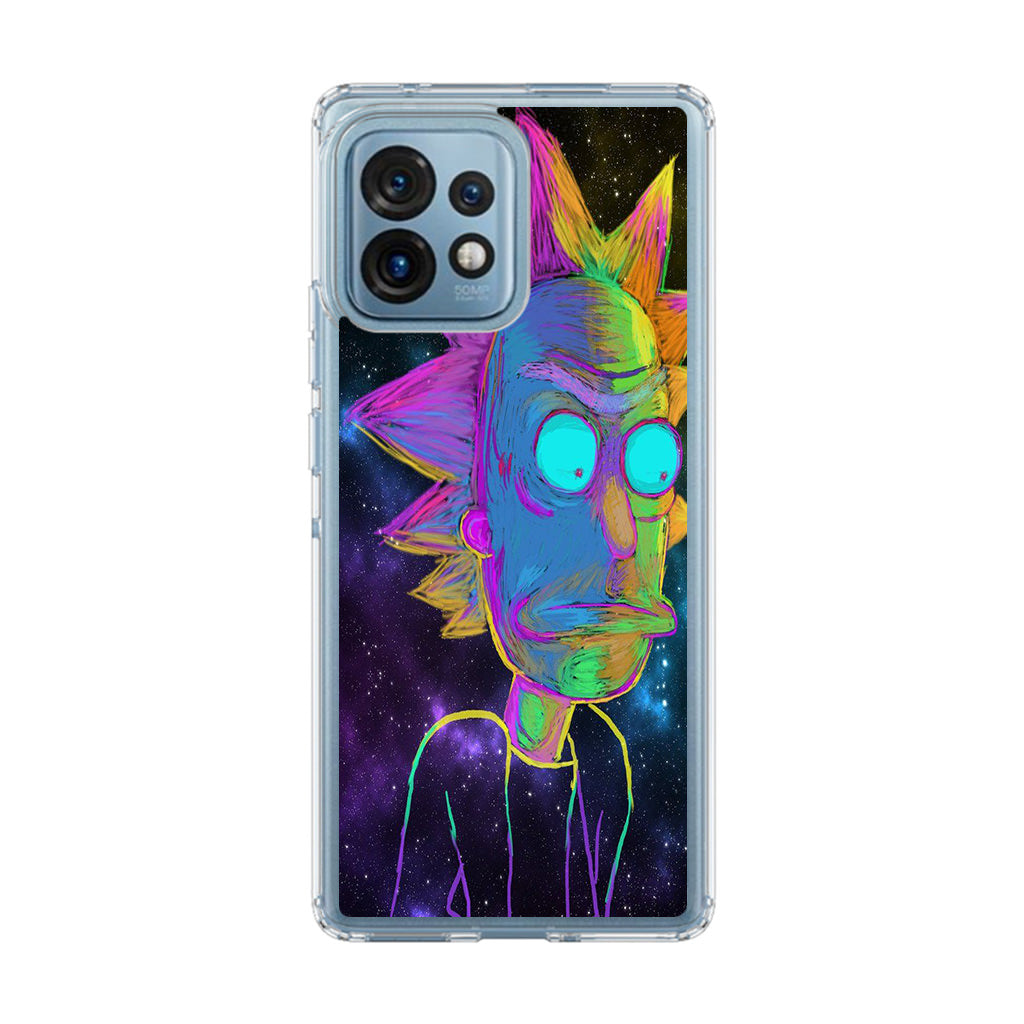 Rick Colorful Crayon Space Motorola Edge Plus 2023 Case