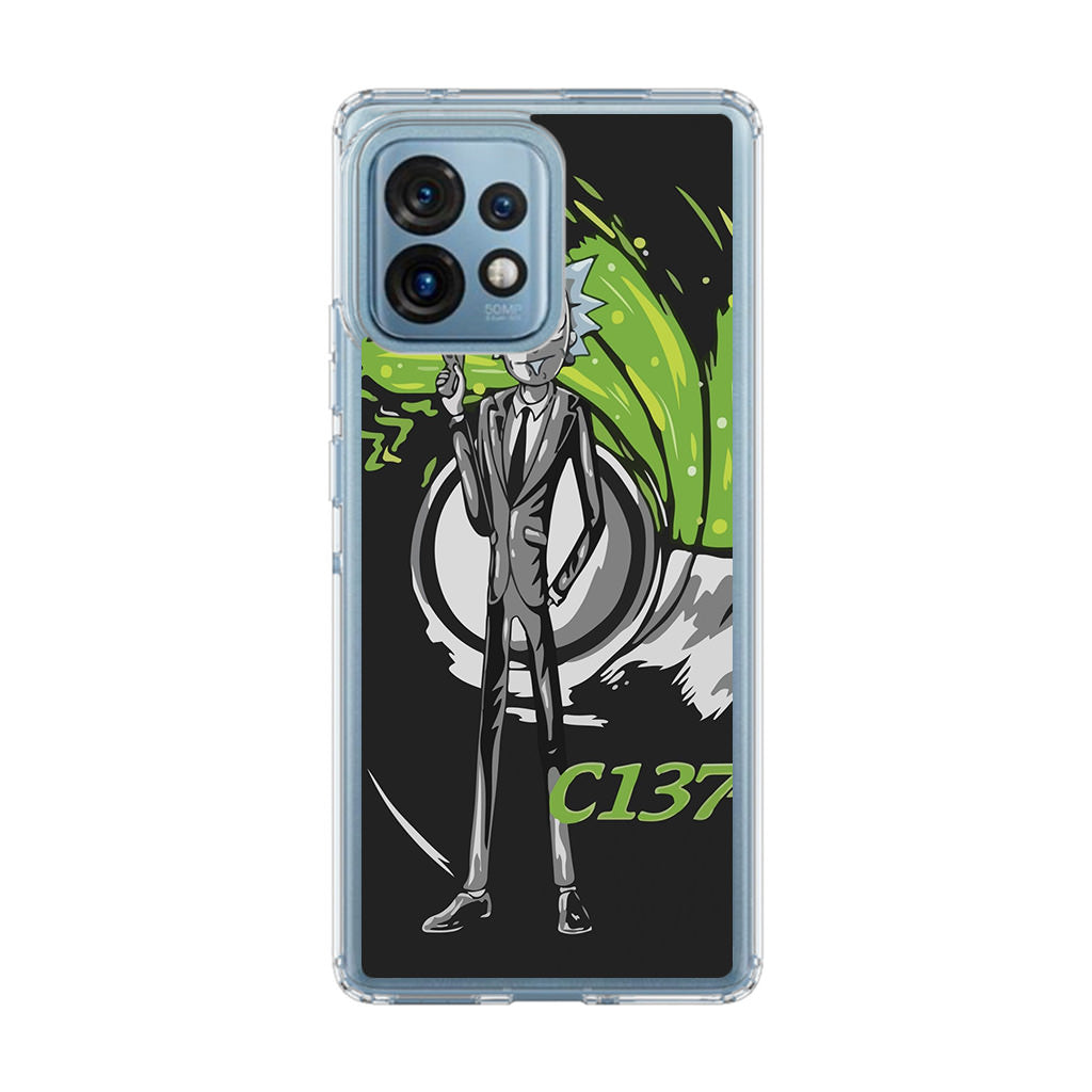 Rick Sanchez Agent C137 Motorola Edge Plus 2023 Case