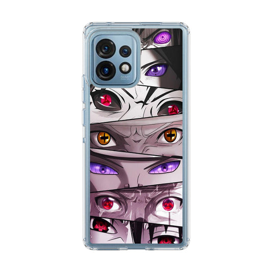 The Powerful Eyes on Naruto Motorola Edge Plus 2023 Case