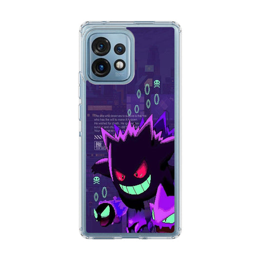 Gengar Pixel Art Motorola Edge Plus 2023 Case