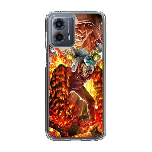 Akainu Exploding Volcano Motorola Moto G 5G 2023 Case