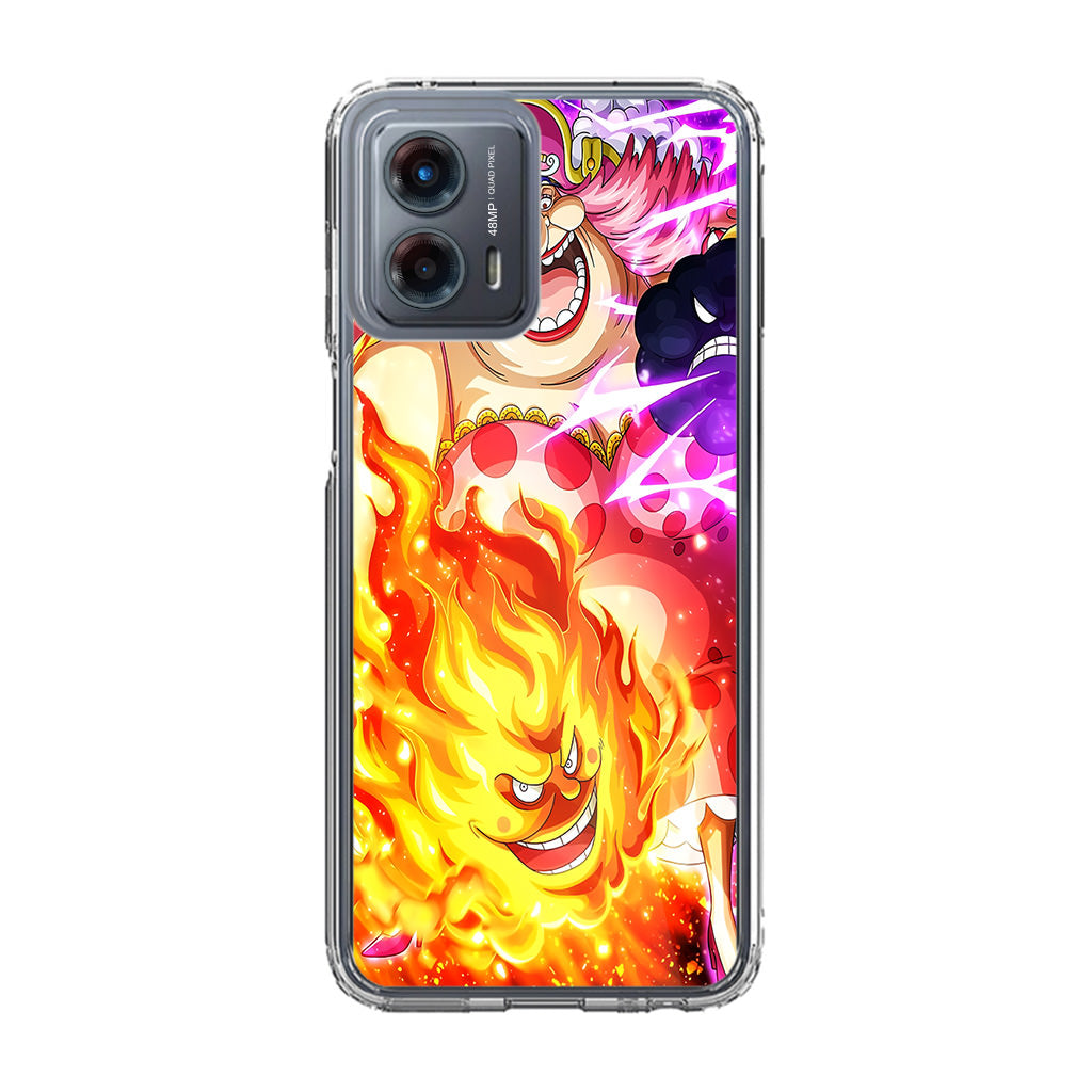 Big Mom With Prometheus And Zeus Motorola Moto G 5G 2023 Case