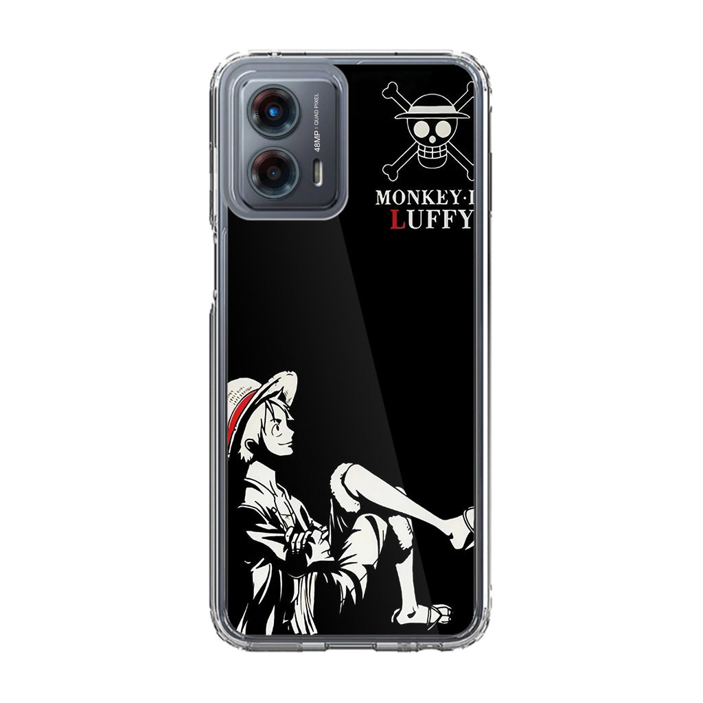 Monkey D Luffy Black And White Motorola Moto G 5G 2023 Case