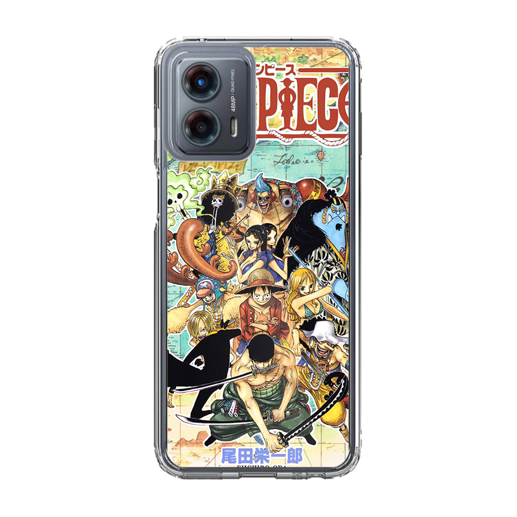 One Piece Comic Straw Hat Pirate Motorola Moto G 5G 2023 Case