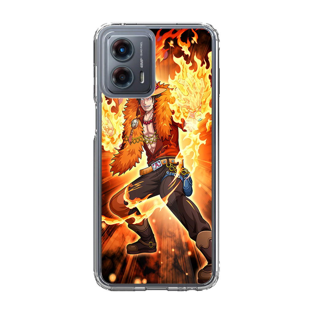 Portgas D Ace Fire Power Motorola Moto G 5G 2023 Case