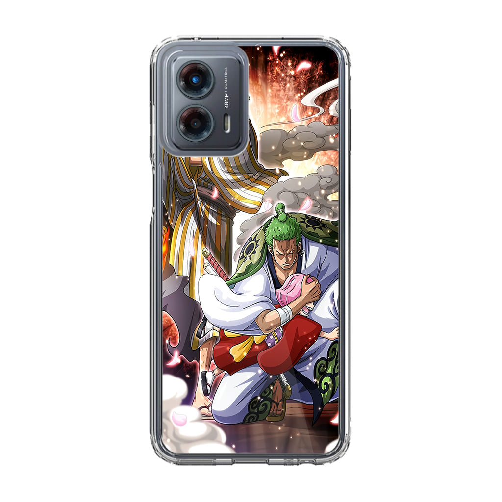 Sanji And Zoro Saving Otoko Motorola Moto G 5G 2023 Case